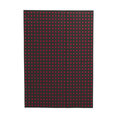 Zápisník Paper–Oh Quadro Black on Red A4 nelinkovaný