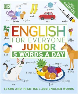English for Everyone Junior: 5 Words a Day