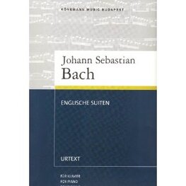 Johann Sebastian Bach: Anglické suity – noty
