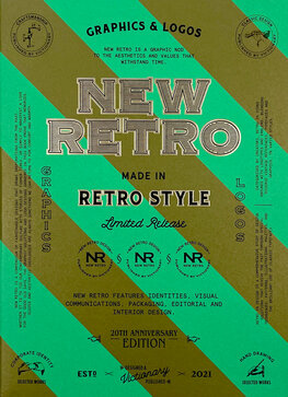 NEW RETRO: Graphics & Logos in Retro Style