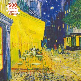 Adult Jigsaw Puzzle. Vincent van Gogh: Cafe Terrace (500 piece jigsaw)