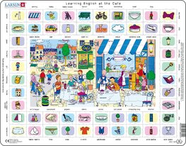 Puzzle Learning English at the Cafe