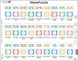 Puzzle Poznáváme hodiny pexeso