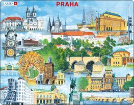 Praha pohlednice – puzzle – KH12