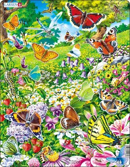 Puzzle Motýli