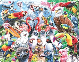 Puzzle Veselí ptáčci
