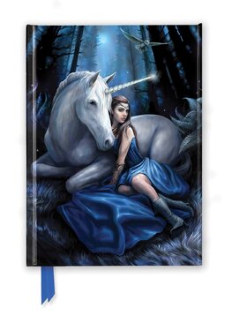 Zápisník Flame Tree. Anne Stokes: Blue Moon