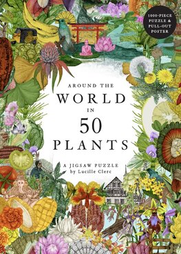 Around the World in 50 Plants. A 1000–Piece Jigsaw Puzzle