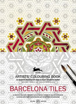 Barcelona Tiles (Artists' Colouring Book)
