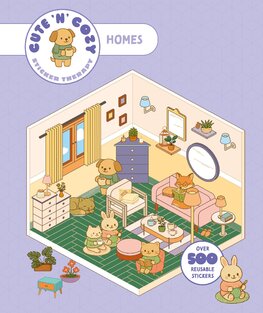 Cute n Cozy Sticker Therapy: Homes