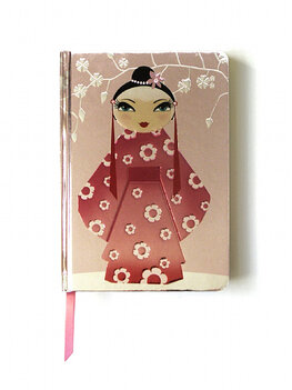 Zápisník Kimono Girl (Contemporary Foiled Journal)