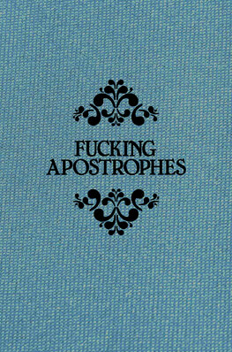 Fucking Apostrophes