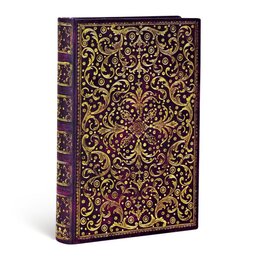 Zápisník Paperblanks Aurelia Mini linkovaný (Rococo gold tooling)