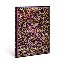 Zápisník Paperblanks Aurelia Ultra linkovaný (Rococo gold tooling)