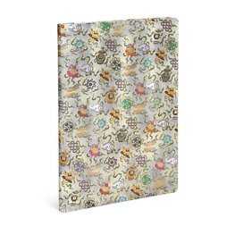 Zápisník Paperblanks Shankha Midi linkovaný (Sacred Tibetan Textiles)