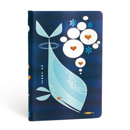 Zápisník Paperblanks Whale and Friend Mini linkovaný (Tracy Walker)