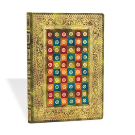Zápisník Paperblanks Verde Midi linkovaný (Venetian Mornings)