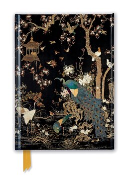 Zápisník Ashmolean Museum: Embroidered Hanging with Peacock (Foiled Journal