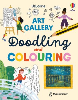 Art Gallery Doodling and Colouring