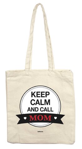teNeues Tote Bag: Keep Calm and Call Mom