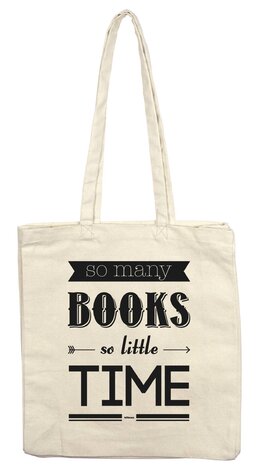 teNeues Tote Bag: So Many Books, So Little Time