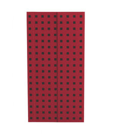 Zápisník Paper–Oh Quadro Red on Black B6.5 linkovaný