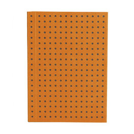 Zápisník Paper–Oh Circulo Orange on Grey A7 nelinkovaný