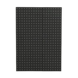 Zápisník Paper–Oh Quadro Black on Grey B5 nelinkovaný