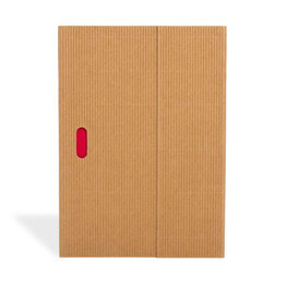 Zápisník Paper–Oh Ondulo Natural A5 nelinkovaný