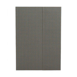 Zápisník Paper–Oh Circulo Grey on Orange A4 nelinkovaný