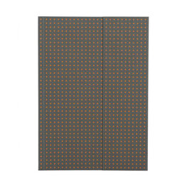 Zápisník Paper–Oh Circulo Grey on Orange A5 linkovaný