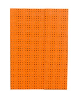 Zápisník Paper–Oh Circulo Orange on Grey A4 nelinkovaný