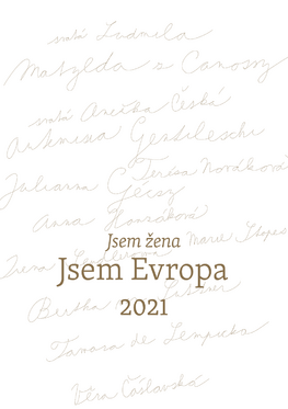 Jsem žena, jsem Evropa. Kalendář 2021 (A2)