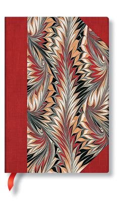 Cockerell Marbled Paper / Rubedo / Midi / Lined