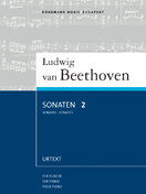 Ludwig van Beethoven: Sonáty II – noty