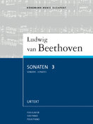 Ludwig van Beethoven: Sonáty III – noty