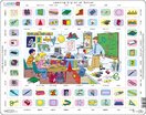 Puzzle Learning English at School