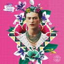 Adult Jigsaw Puzzle. Frida Kahlo Pink (1000 piece jigsaw)