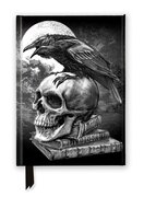 Zápisník Flame Tree. Alchemy: Poe’s Raven (Foiled Journal)