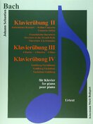 Johann Sebastian Bach: Klavierübung II–IV