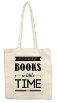 teNeues Tote Bag: So Many Books, So Little Time