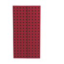 Zápisník Paper–Oh Quadro Red on Black B6.5 linkovaný
