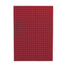 Zápisník Paper–Oh Quadro Red on Black B5 linkovaný