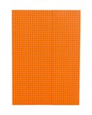 Zápisník Paper–Oh Circulo Orange on Grey A4 nelinkovaný