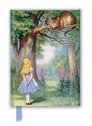 Zápisník John Tenniel: Alice and the Cheshire Cat (Foiled Journal)