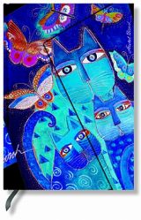 Paperblanks Blue Cats & Butterflies (Midi)