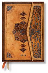 Diář Paperblanks 2014 Safavid Midi 12 Day at a Time Diary