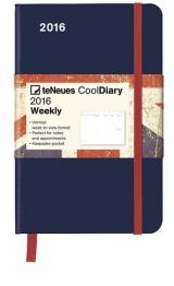 Diář Cool Diary 2016 - Blue/Union Jack (9x14 cm)