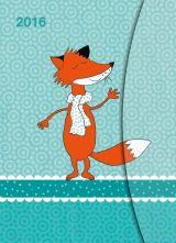 Diář Fox & Friends 2016 (16x22 cm)