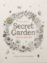 Secret Garden Artist's Edition: A Pull-Out and Frame Colouring Book
